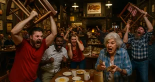 Cracker Barrel Chaos as Riots Erupt Over Interracial Couple Eating Grits With Chopsticks