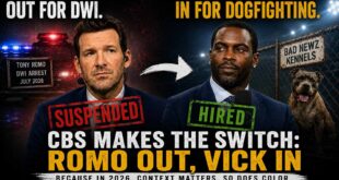 Tony Romo suspended, Michael Vick hired for CBS.